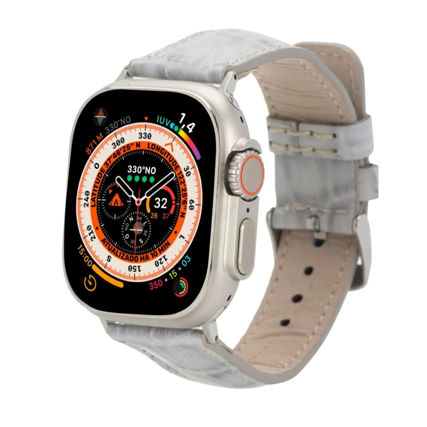 Guernsey Leather Bands for Apple Watch 9, Ultra 2 & SE by TORONATA