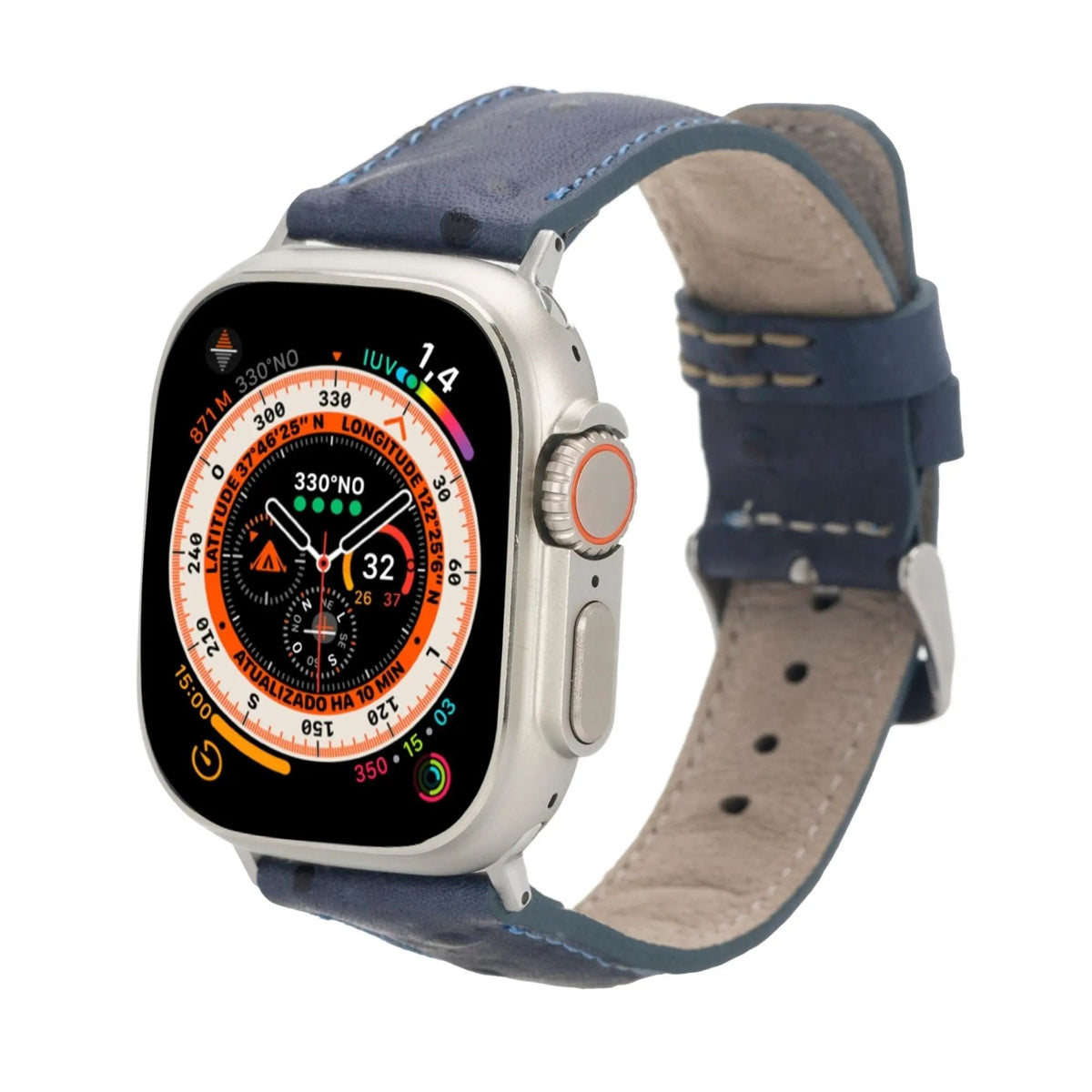 Guernsey Leather Bands for Apple Watch 9, Ultra 2 & SE by TORONATA