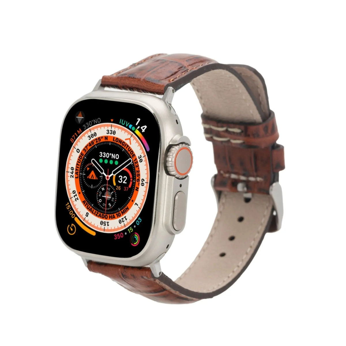 Guernsey Leather Bands for Apple Watch 9, Ultra 2 & SE by TORONATA