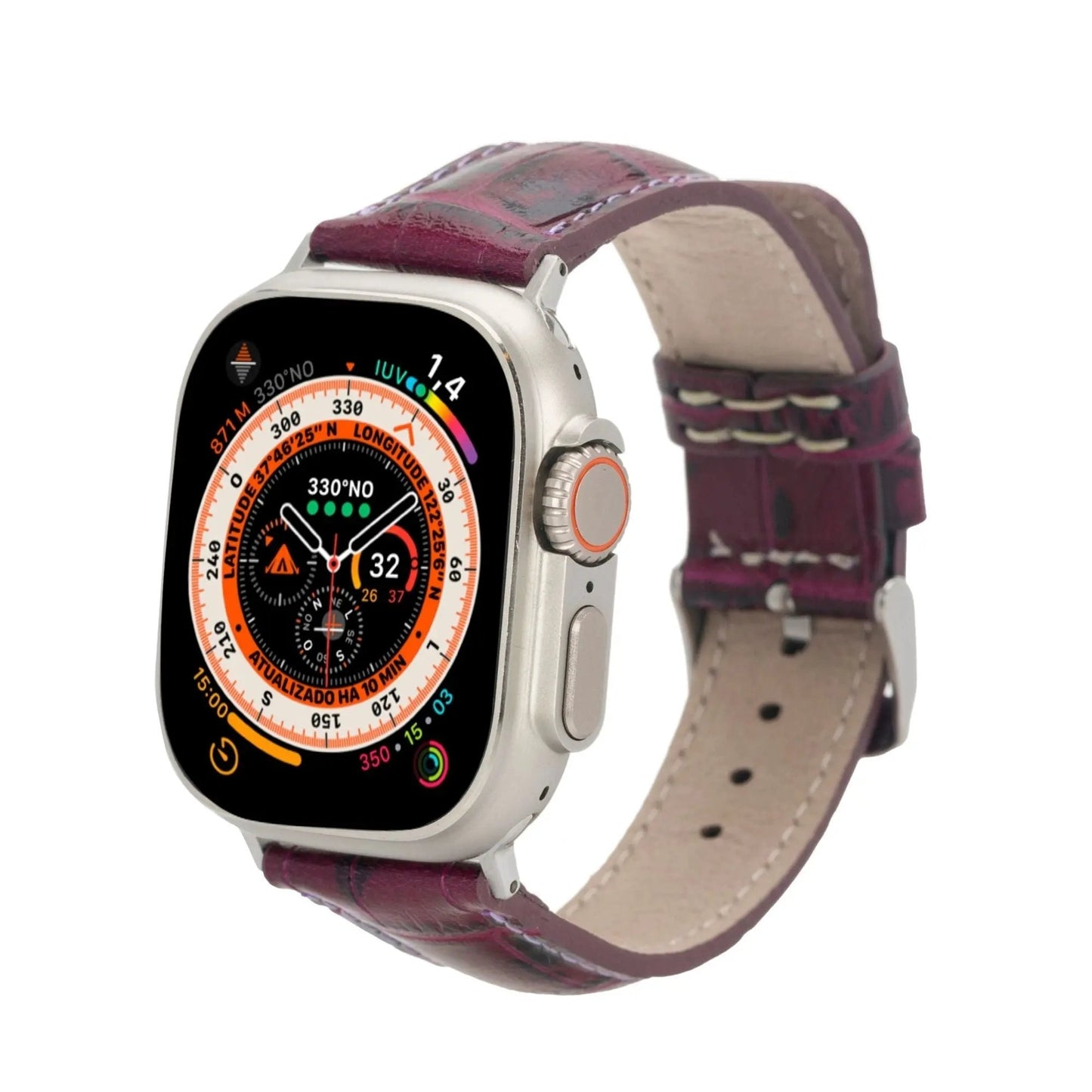 Guernsey Leather Bands for Apple Watch 9, Ultra 2 & SE by TORONATA
