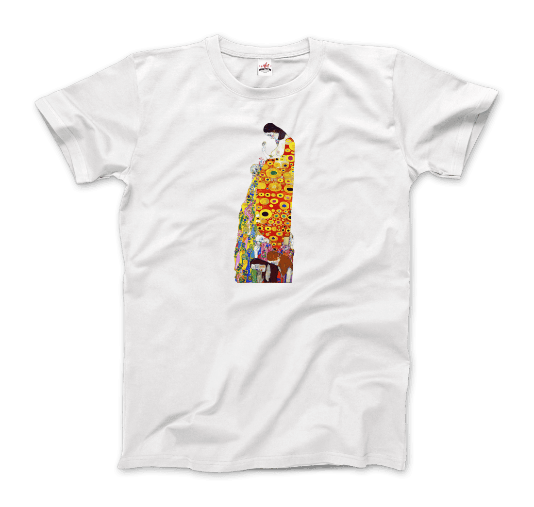 Gustav Klimt Hope II, 1908 artwork t-shirt by Art-O-Rama Shop
