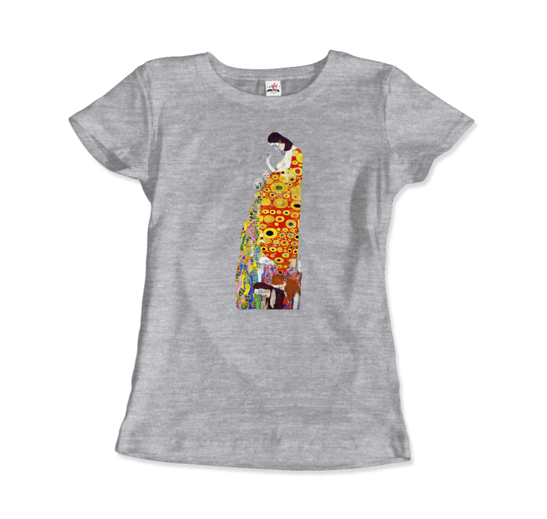 Gustav Klimt Hope II, 1908 artwork t-shirt by Art-O-Rama Shop