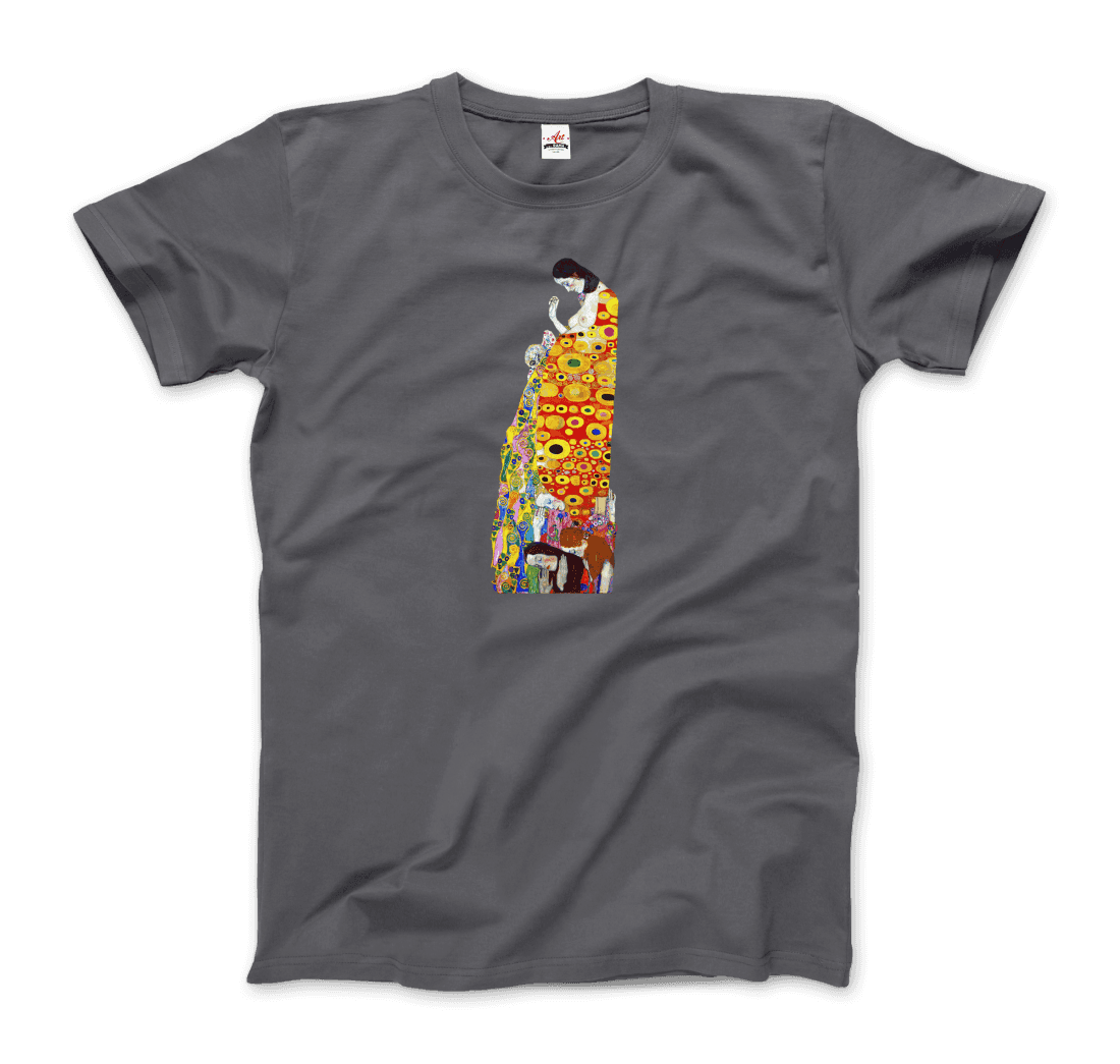 Gustav Klimt Hope II, 1908 artwork t-shirt by Art-O-Rama Shop