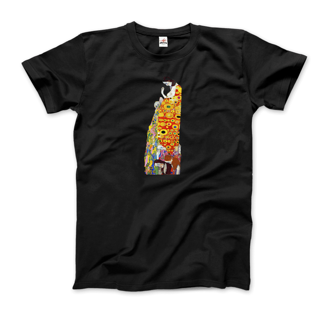 Gustav Klimt Hope II, 1908 artwork t-shirt by Art-O-Rama Shop