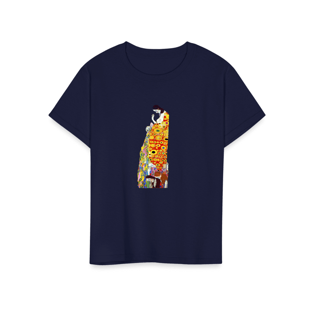 Gustav Klimt Hope II, 1908 artwork t-shirt by Art-O-Rama Shop
