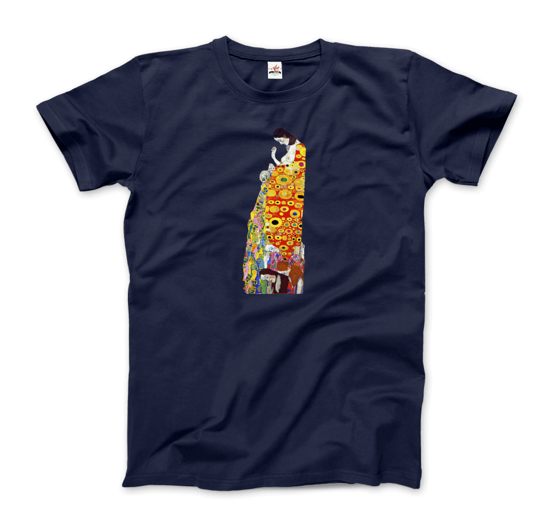 Gustav Klimt Hope II, 1908 artwork t-shirt by Art-O-Rama Shop