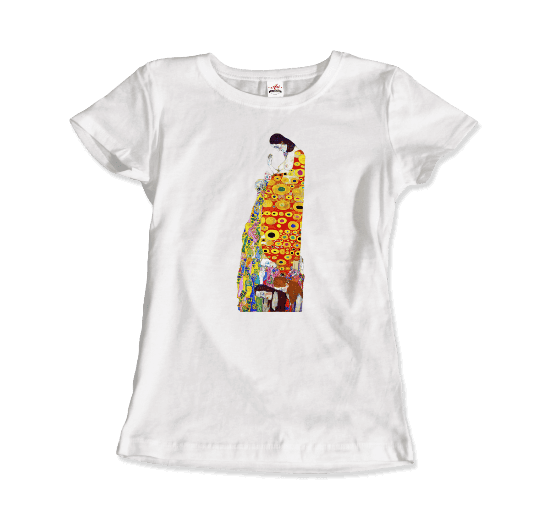 Gustav Klimt Hope II, 1908 artwork t-shirt by Art-O-Rama Shop