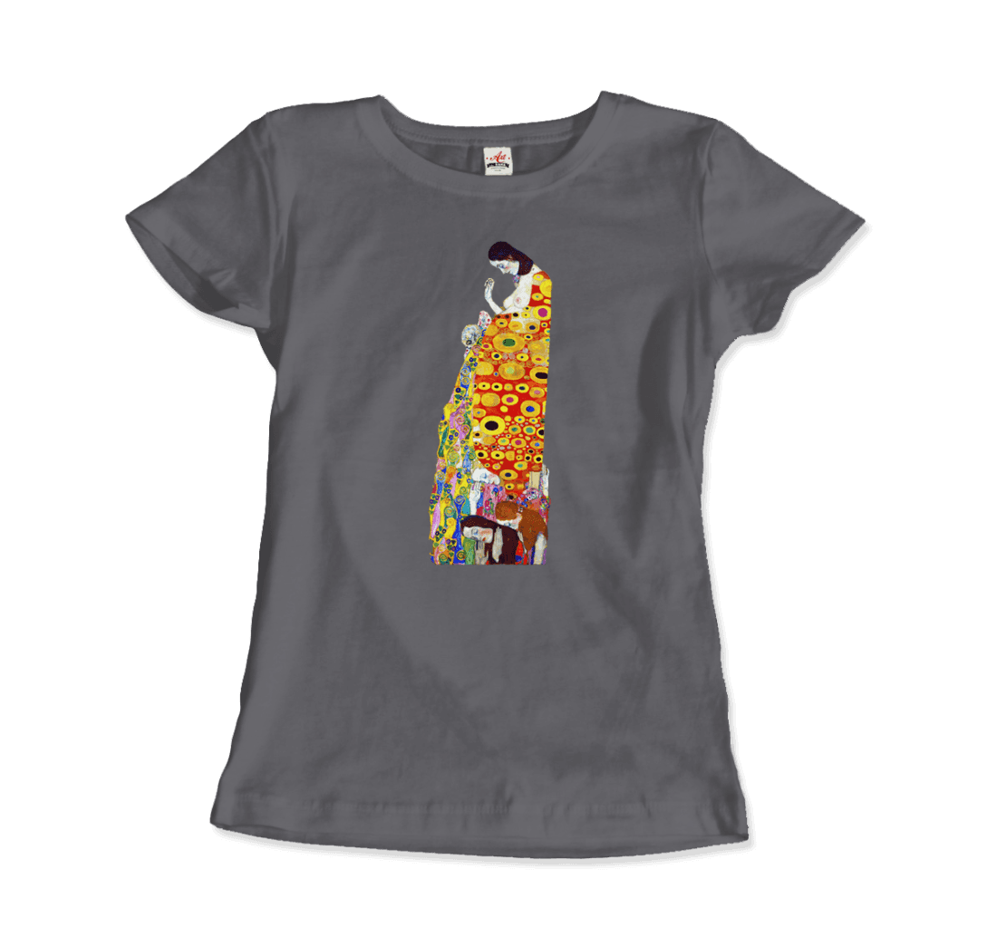 Gustav Klimt Hope II, 1908 artwork t-shirt by Art-O-Rama Shop