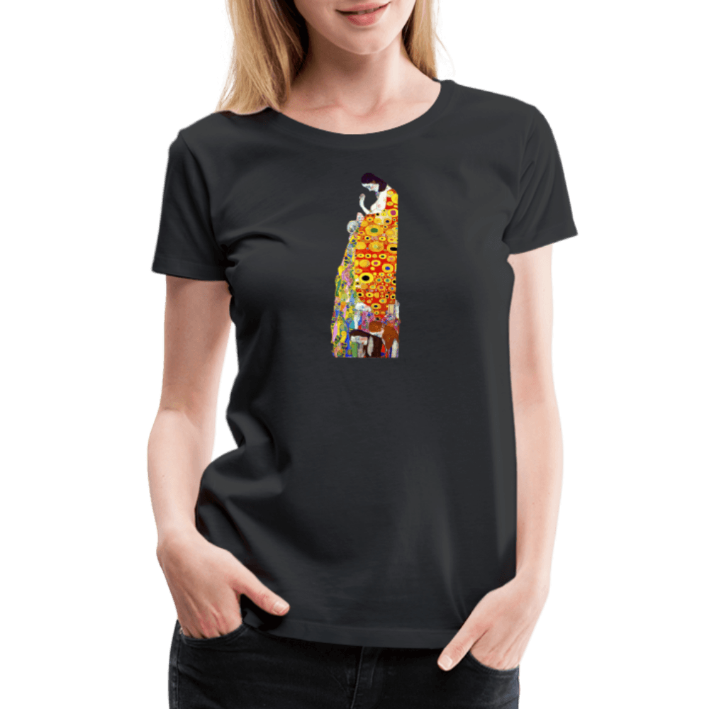 Gustav Klimt Hope II, 1908 artwork t-shirt by Art-O-Rama Shop