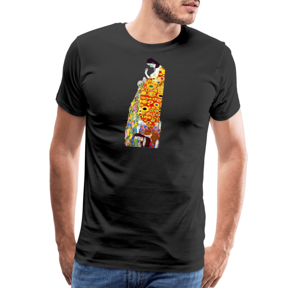 Gustav Klimt Hope II, 1908 artwork t-shirt by Art-O-Rama Shop