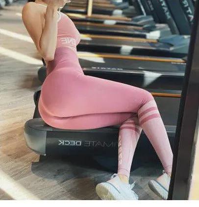 Gym Babes Leggings by Rockstar Peach