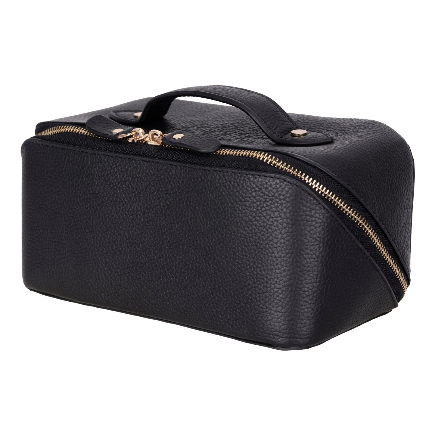 Haines Leather Cosmetic Bag – Stylish & Durable Makeup Bag for Travel by TORONATA
