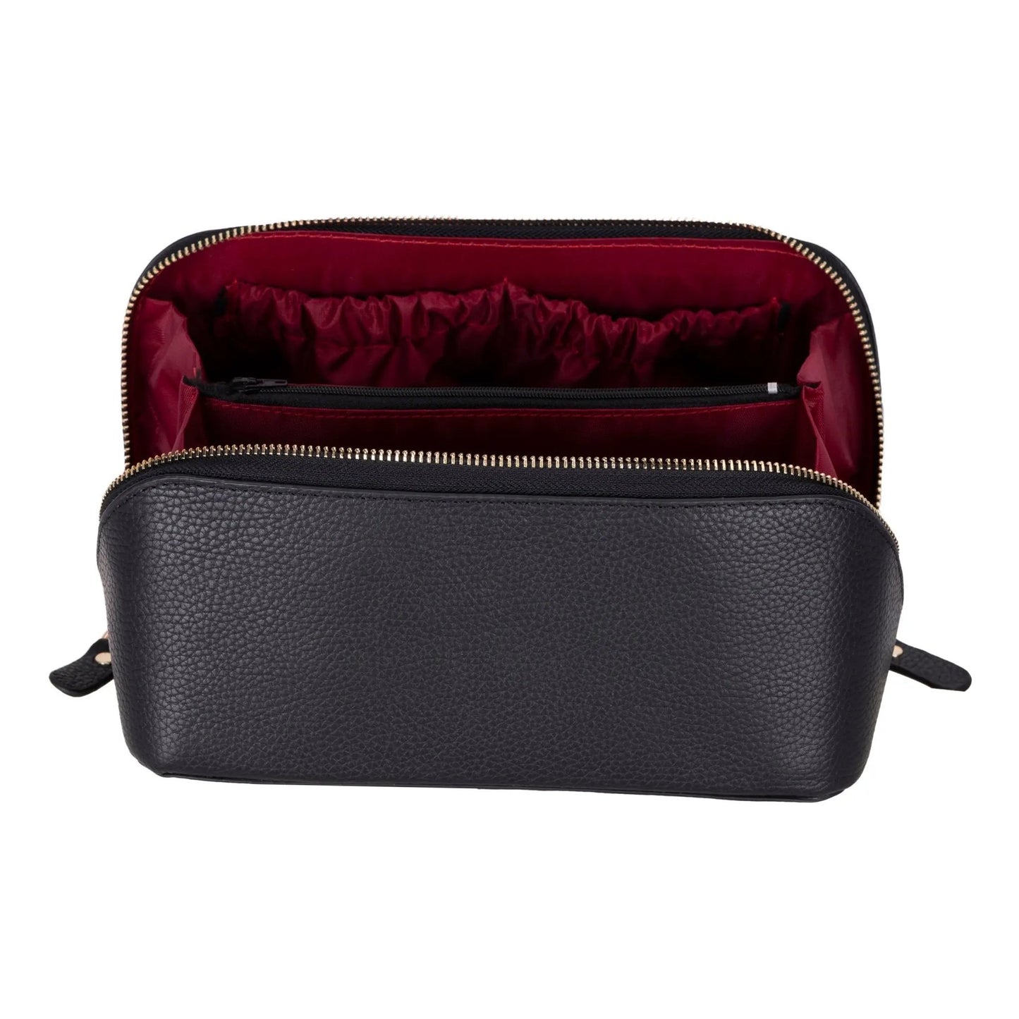 Haines Leather Cosmetic Bag – Stylish & Durable Makeup Bag for Travel by TORONATA