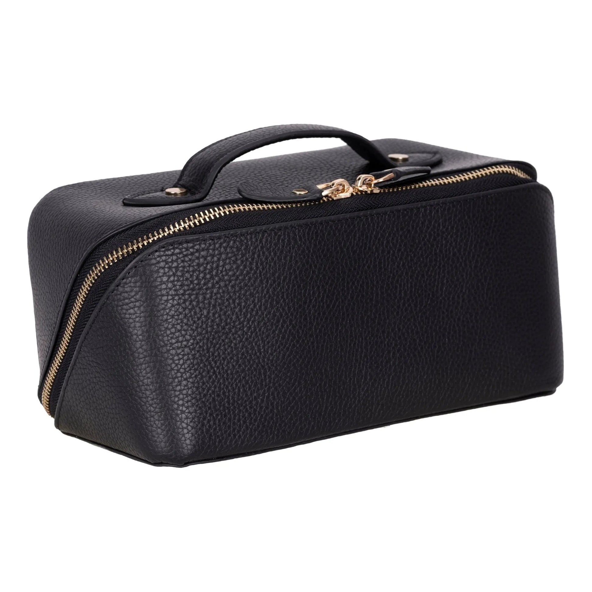 Haines Leather Cosmetic Bag – Stylish & Durable Makeup Bag for Travel by TORONATA