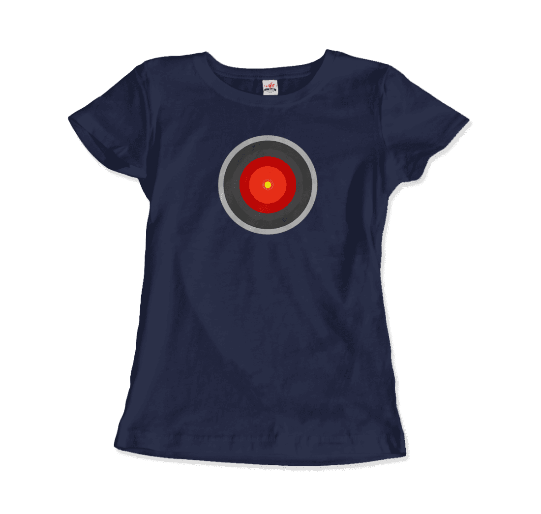 Hal 9000 Concept Design 2001 movie t-shirt by Art-O-Rama Shop
