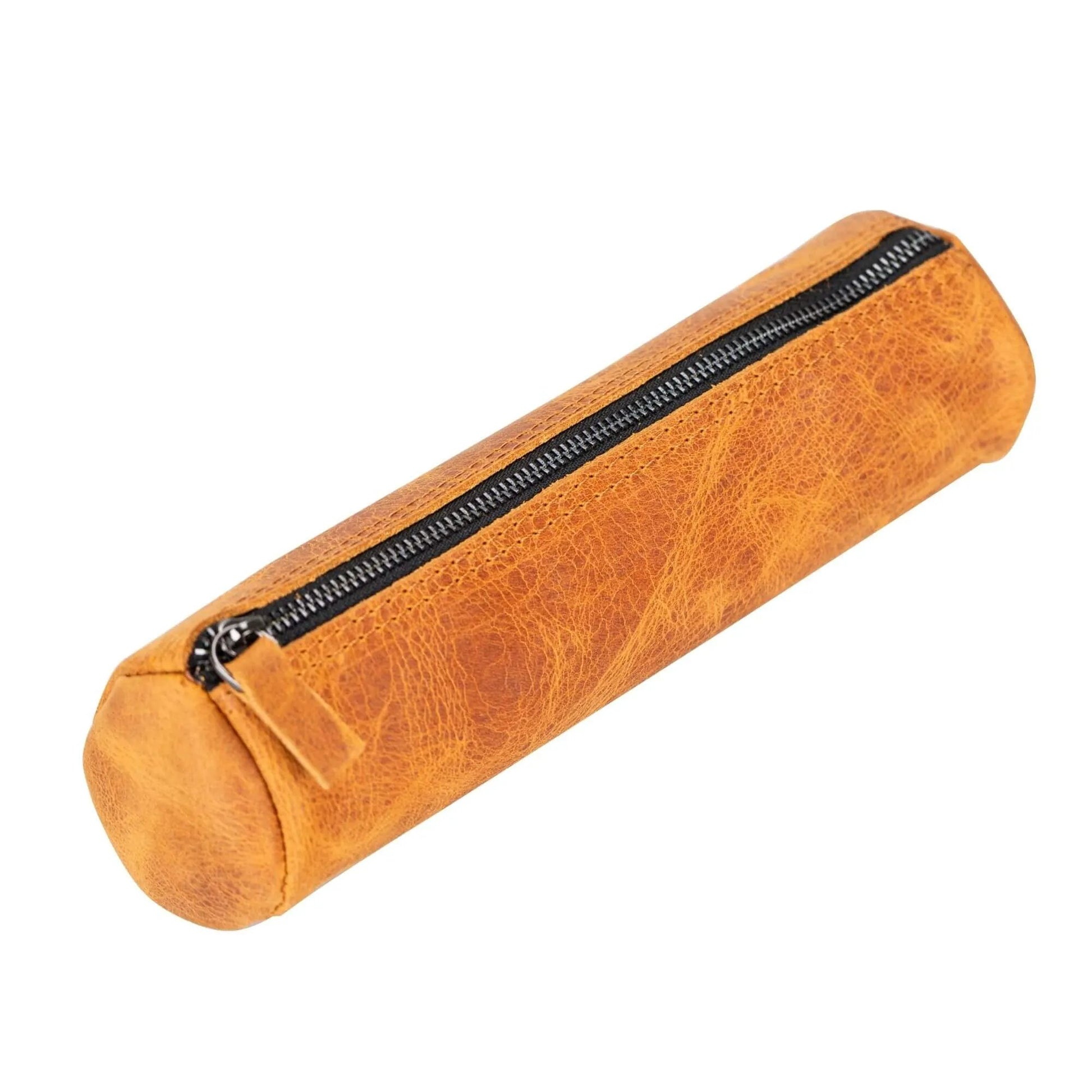 Handmade Genuine Cow Leather Pencil Case by TORONATA