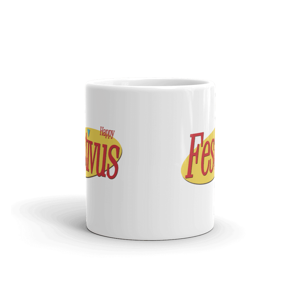Happy Festivus For The Rest of Us, Seinfeld Mug by Art-O-Rama Shop