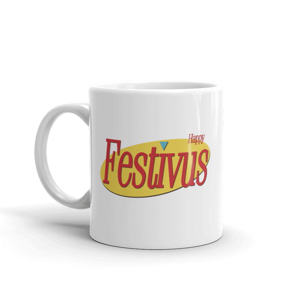 Happy Festivus For The Rest of Us, Seinfeld Mug by Art-O-Rama Shop