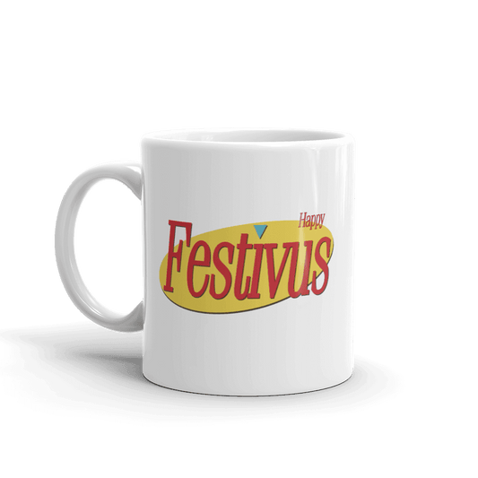 Happy Festivus For The Rest of Us, Seinfeld Mug by Art-O-Rama Shop