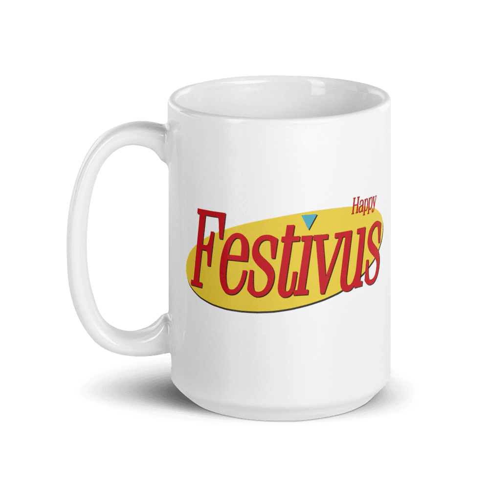Happy Festivus For The Rest of Us, Seinfeld Mug by Art-O-Rama Shop