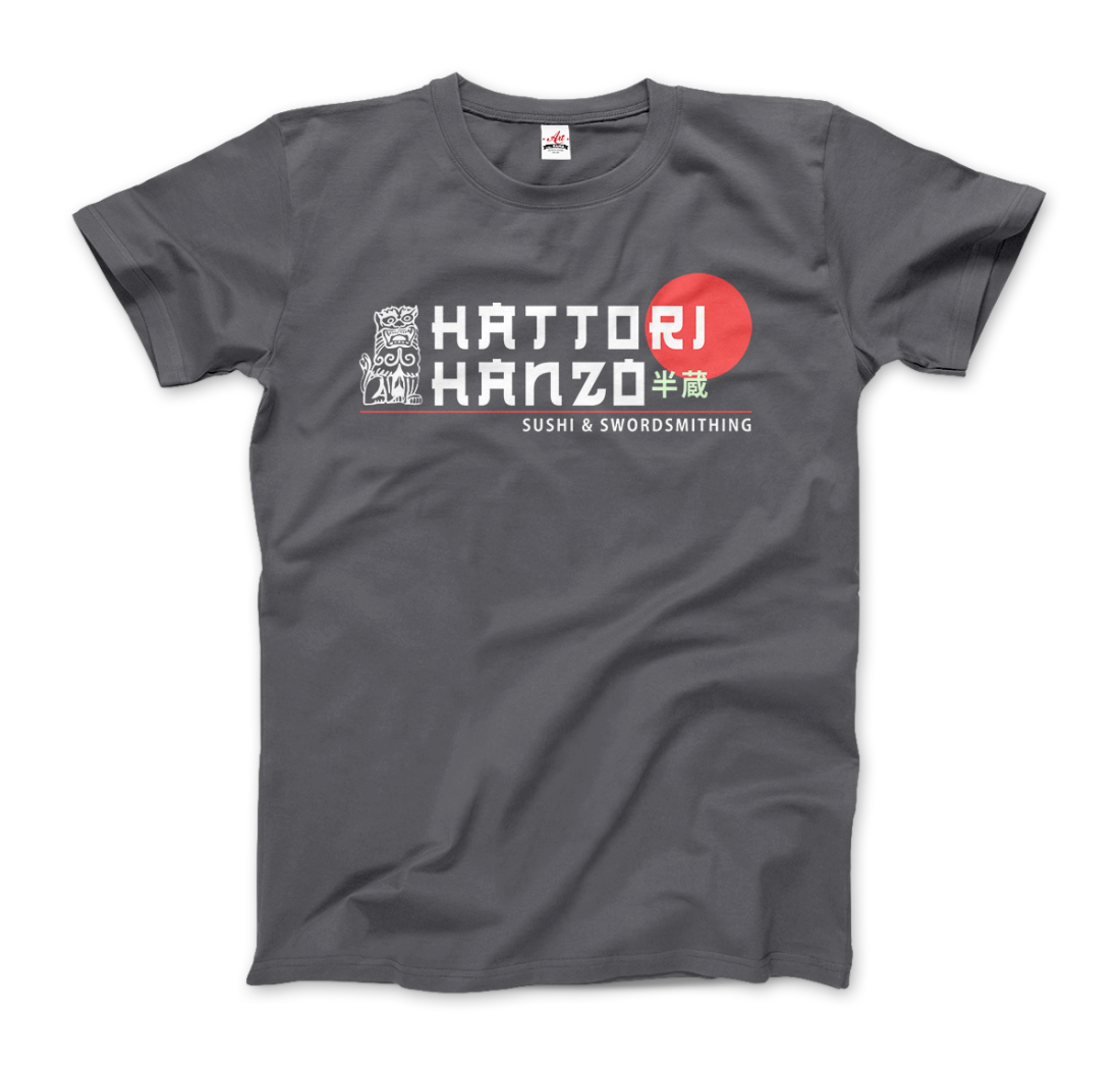 Hattori Hanzo, Sushi and Swordsmithing from Kill Bill t-shirt by Art-O-Rama Shop