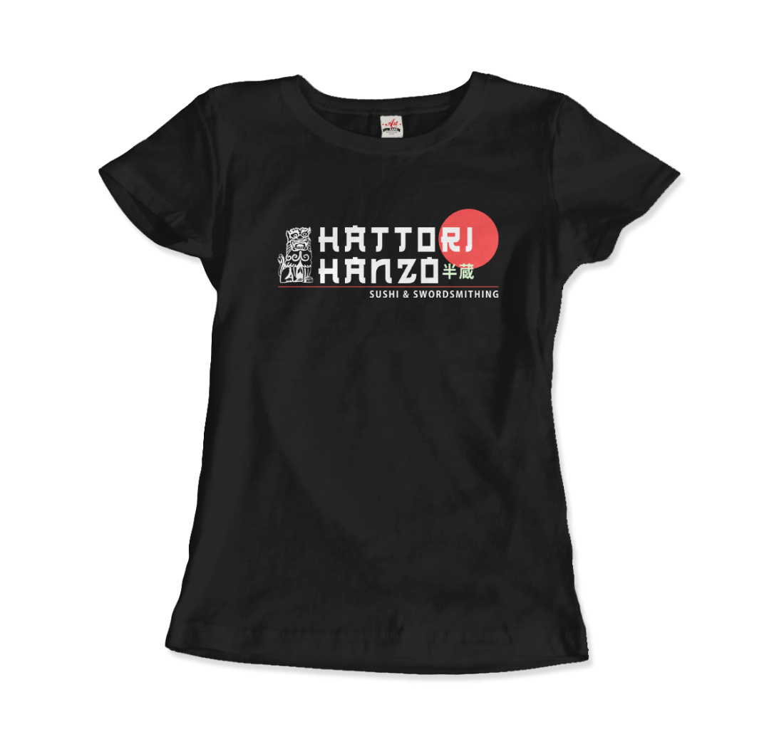 Hattori Hanzo, Sushi and Swordsmithing from Kill Bill t-shirt by Art-O-Rama Shop