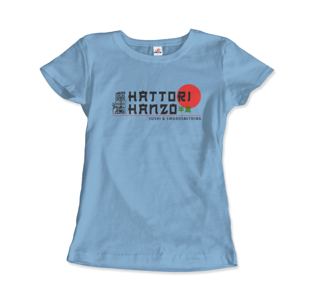 Hattori Hanzo, Sushi and Swordsmithing from Kill Bill t-shirt by Art-O-Rama Shop