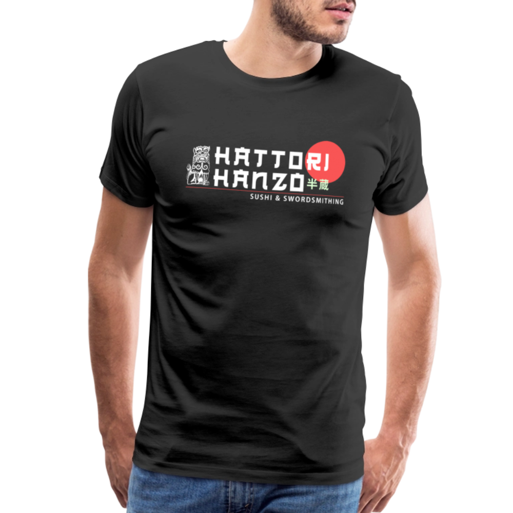 Hattori Hanzo, Sushi and Swordsmithing from Kill Bill t-shirt by Art-O-Rama Shop