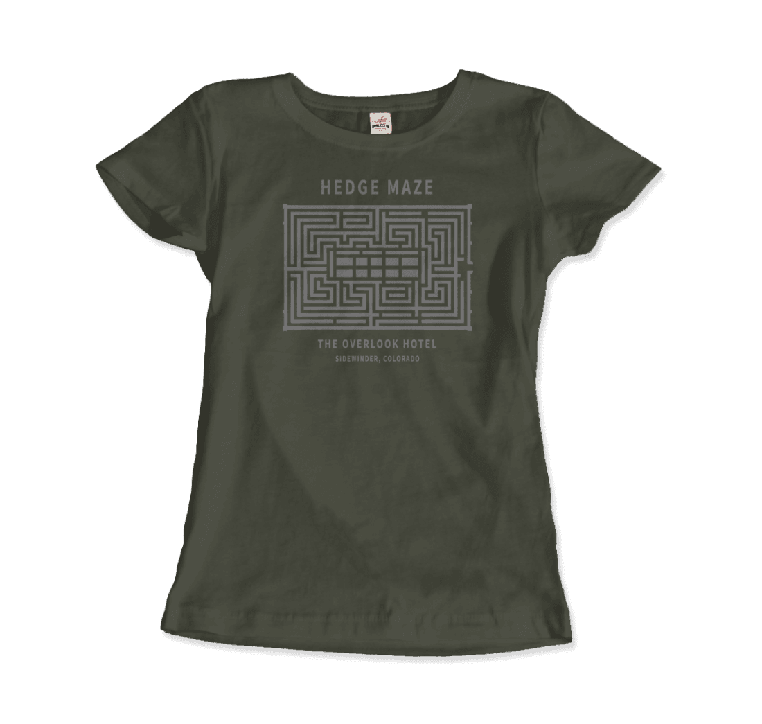 Hedge Maze, the Overlook Hotel the Shining movie t-shirt by Art-O-Rama Shop