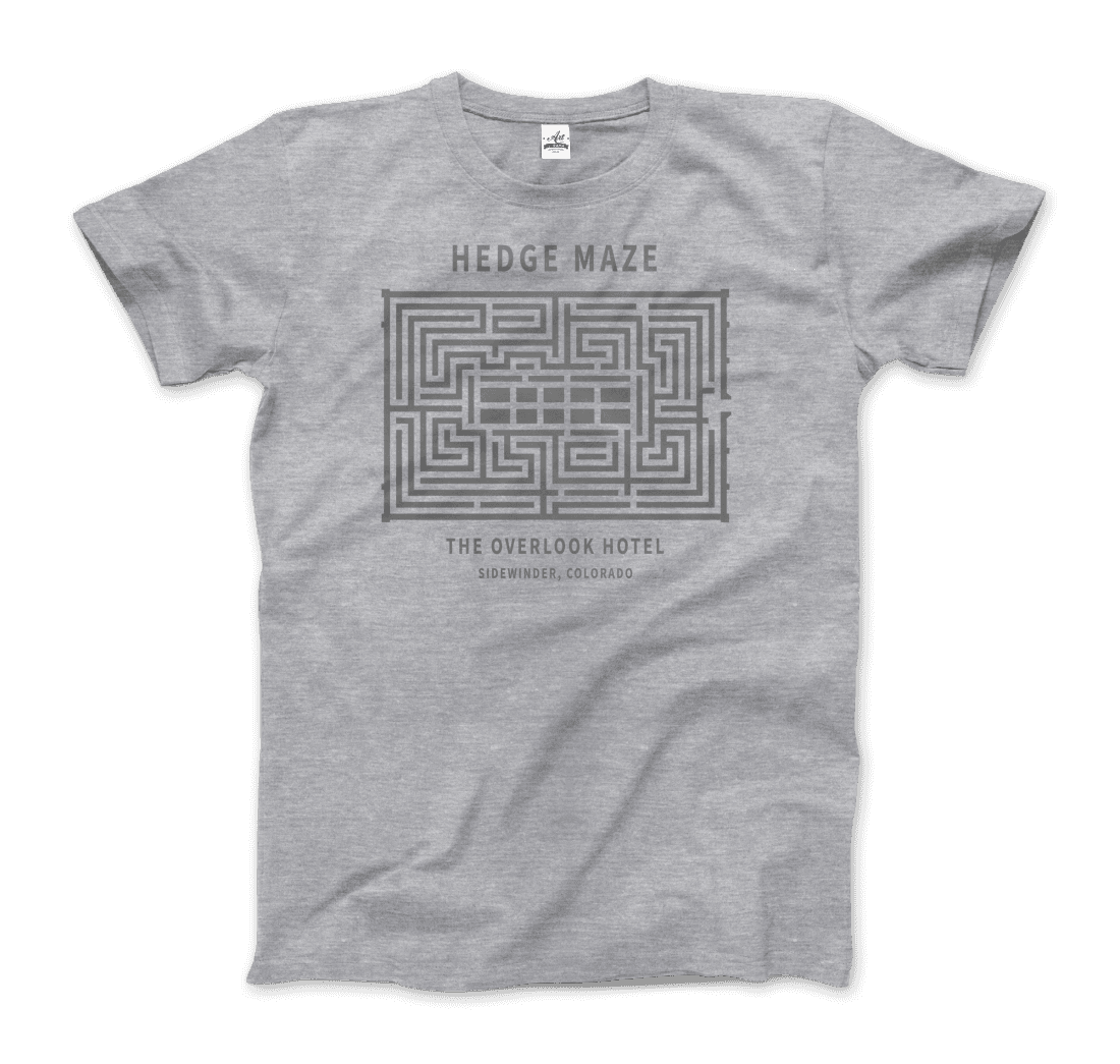 Hedge Maze, the Overlook Hotel the Shining movie t-shirt by Art-O-Rama Shop