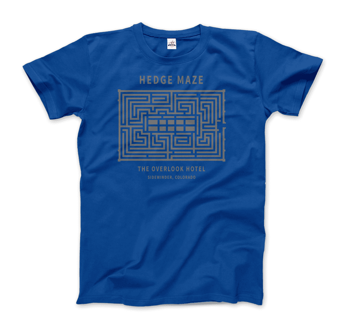 Hedge Maze, the Overlook Hotel the Shining movie t-shirt by Art-O-Rama Shop