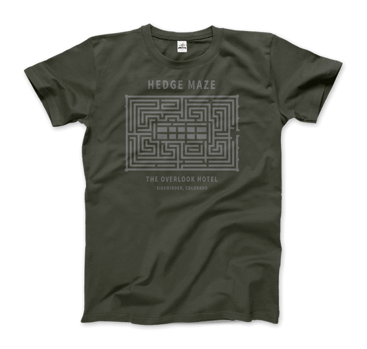 Hedge Maze, the Overlook Hotel the Shining movie t-shirt by Art-O-Rama Shop