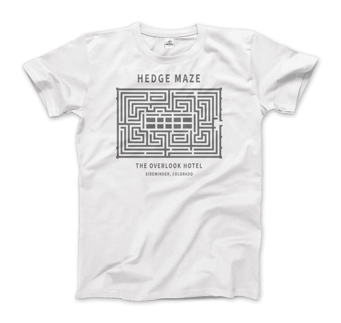 Hedge Maze, the Overlook Hotel the Shining movie t-shirt by Art-O-Rama Shop