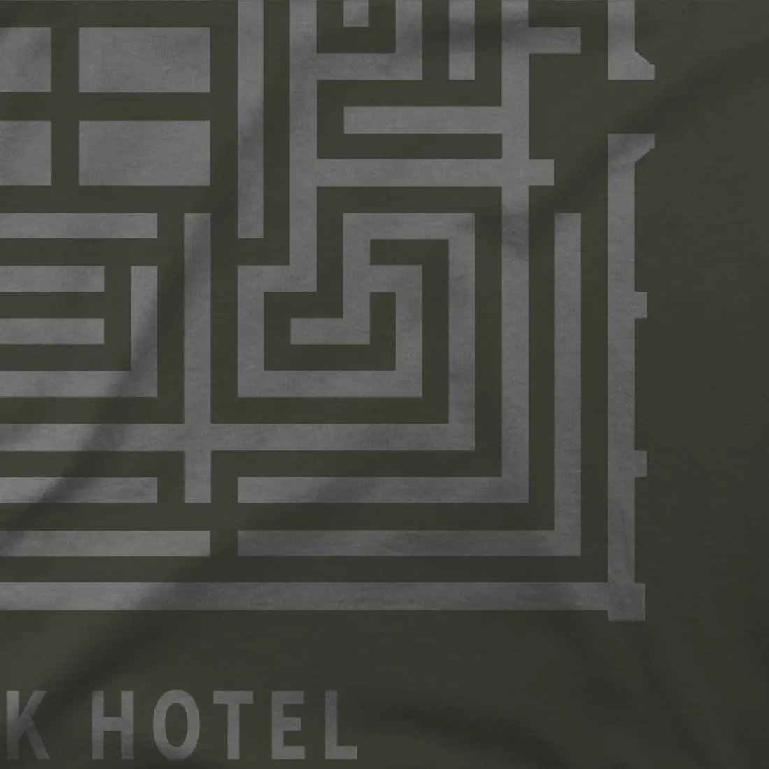 Hedge Maze, the Overlook Hotel the Shining movie t-shirt by Art-O-Rama Shop