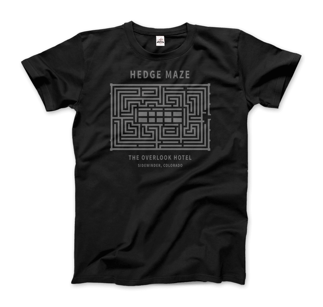 Hedge Maze, the Overlook Hotel the Shining movie t-shirt by Art-O-Rama Shop