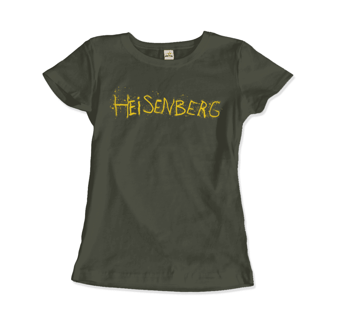 Heisenberg Graffiti, Walter White Breaking Bad t-shirt by Art-O-Rama Shop