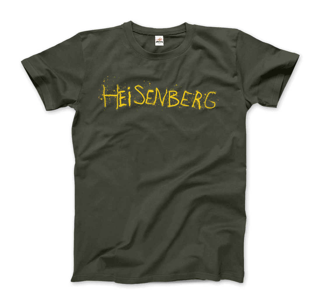 Heisenberg Graffiti, Walter White Breaking Bad t-shirt by Art-O-Rama Shop