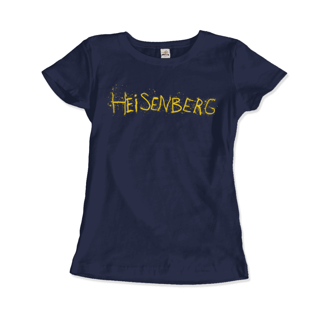 Heisenberg Graffiti, Walter White Breaking Bad t-shirt by Art-O-Rama Shop