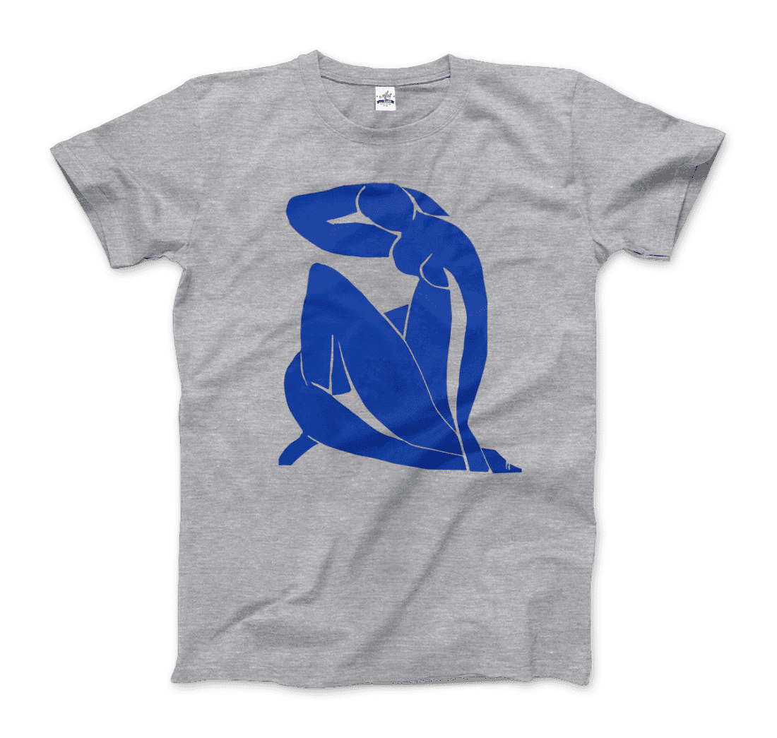 Henri Matisse Blue Nude 1952 artwork t-shirt by Art-O-Rama Shop