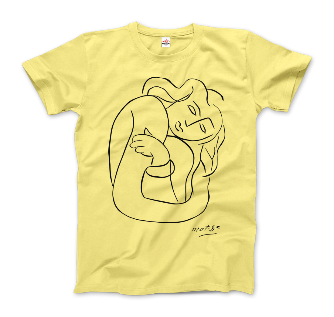 Henri Matisse Pasiphae 1944 Plate 2: Woman with Arms Crossed t-shirt by Art-O-Rama Shop