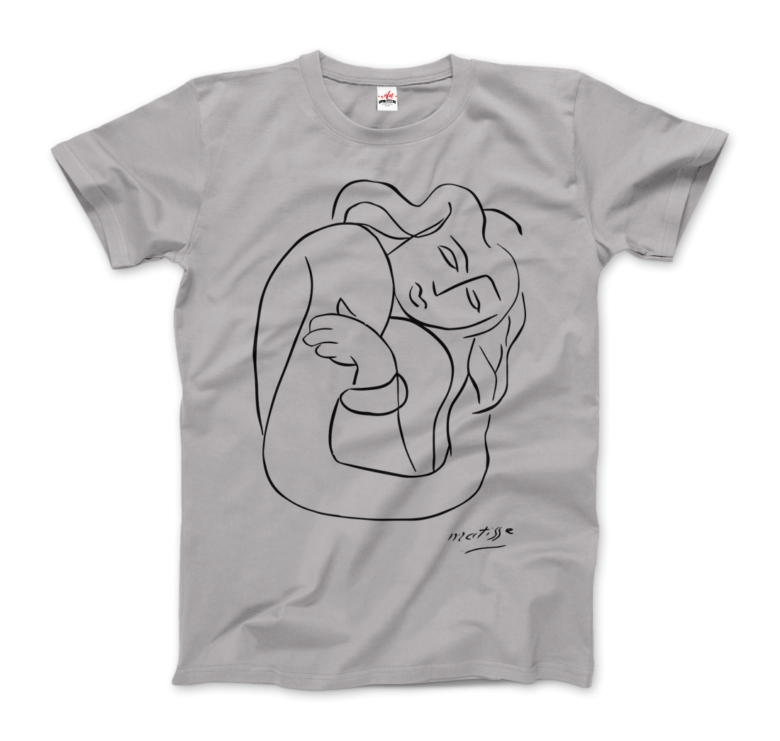 Henri Matisse Pasiphae 1944 Plate 2: Woman with Arms Crossed t-shirt by Art-O-Rama Shop