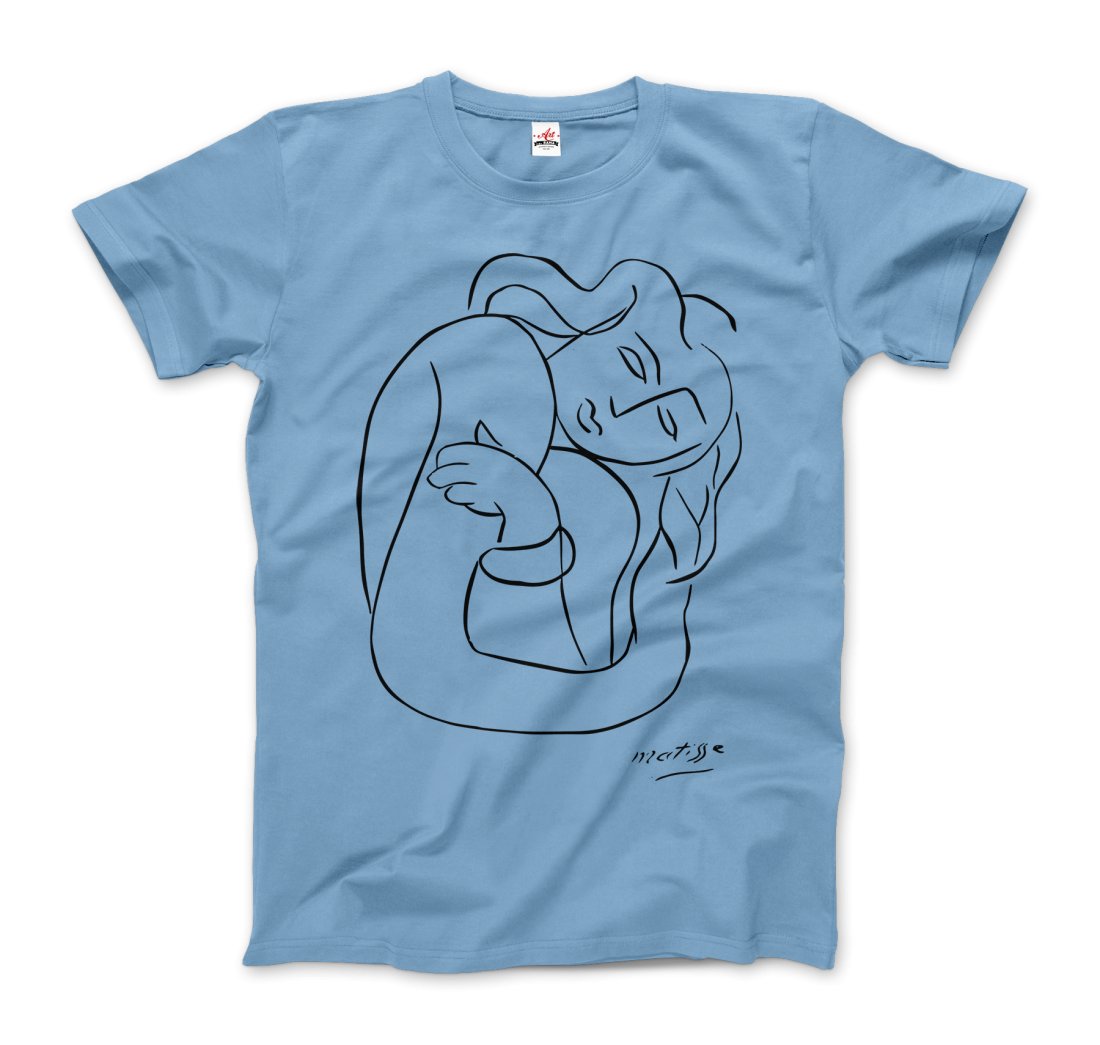 Henri Matisse Pasiphae 1944 Plate 2: Woman with Arms Crossed t-shirt by Art-O-Rama Shop