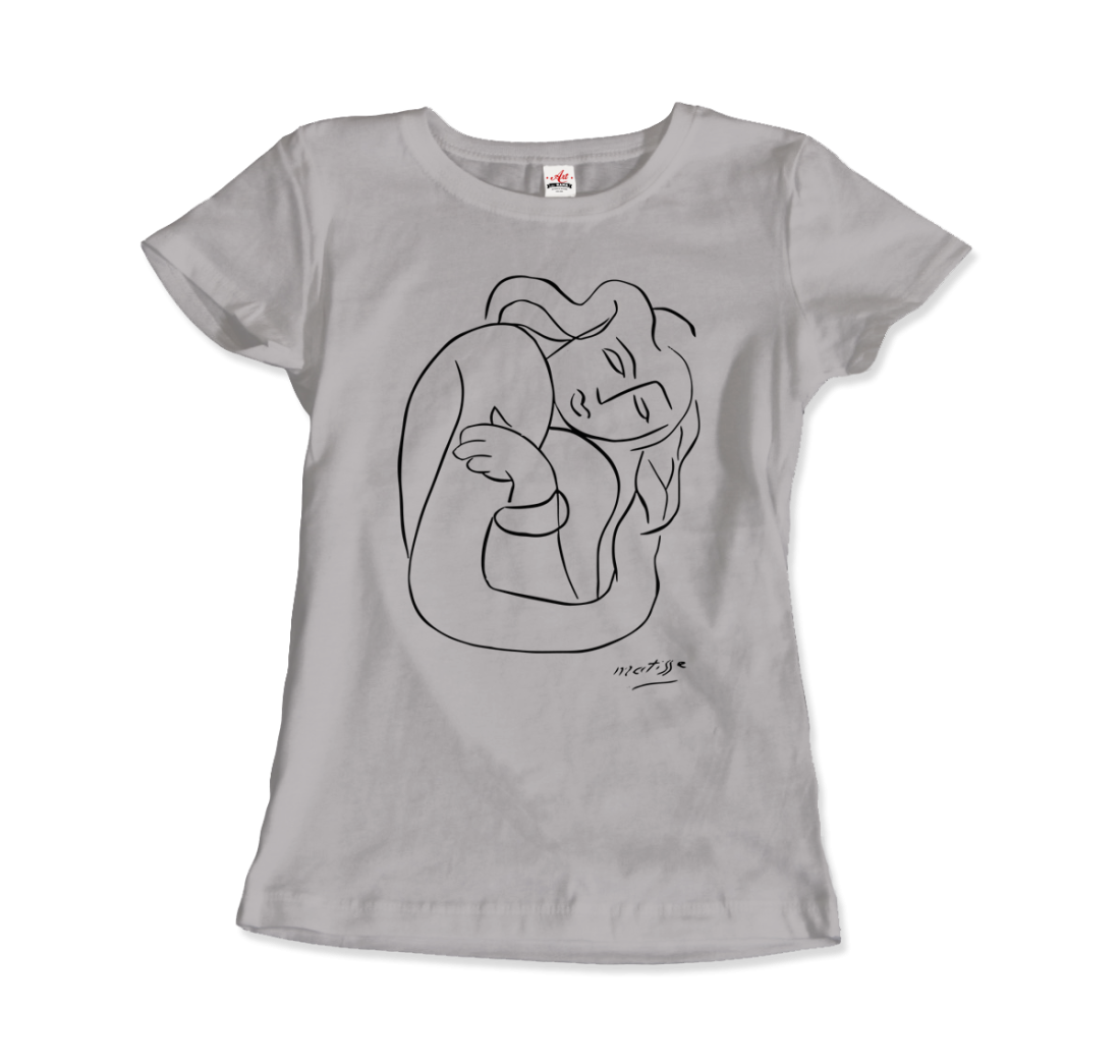Henri Matisse Pasiphae 1944 Plate 2: Woman with Arms Crossed t-shirt by Art-O-Rama Shop