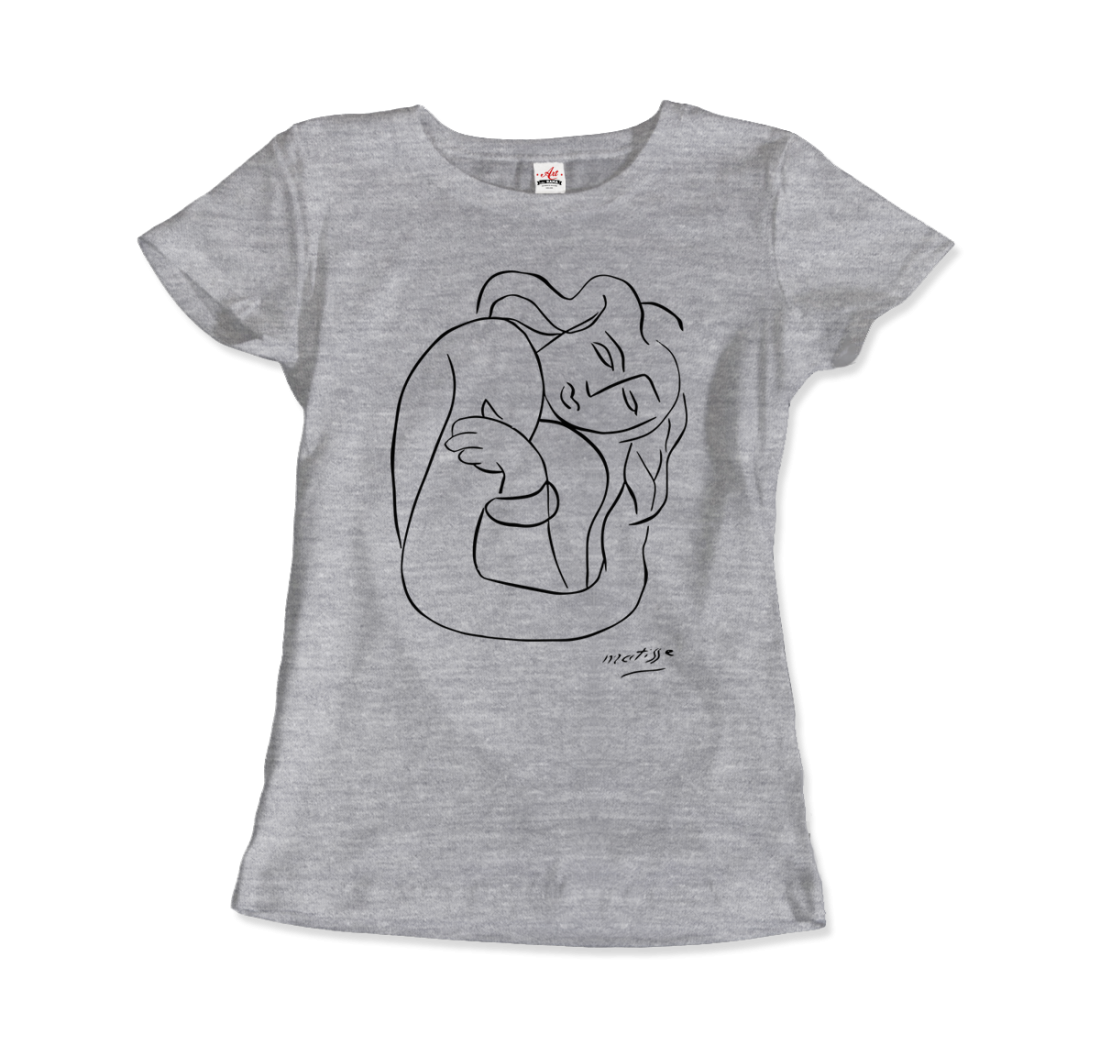 Henri Matisse Pasiphae 1944 Plate 2: Woman with Arms Crossed t-shirt by Art-O-Rama Shop