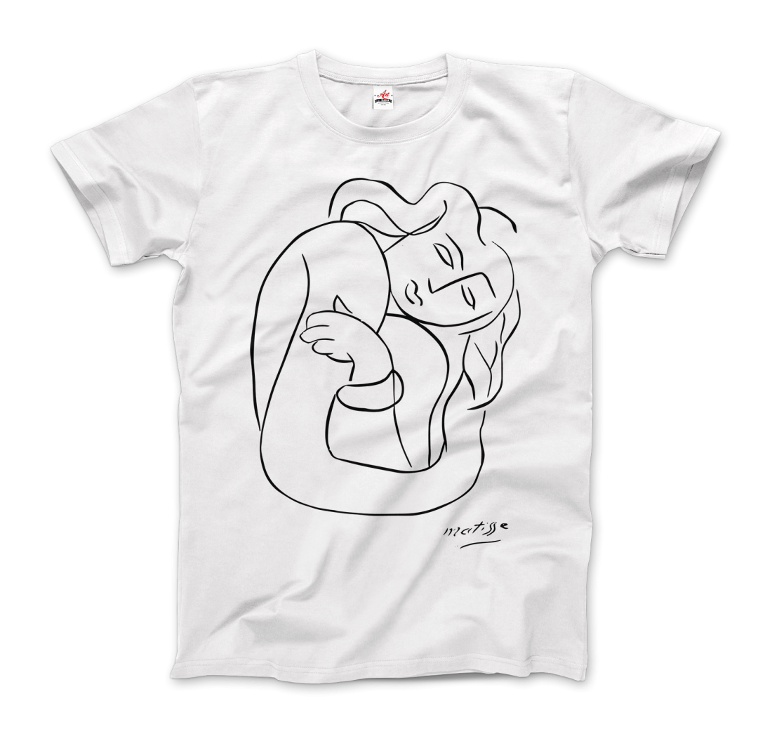 Henri Matisse Pasiphae 1944 Plate 2: Woman with Arms Crossed t-shirt by Art-O-Rama Shop