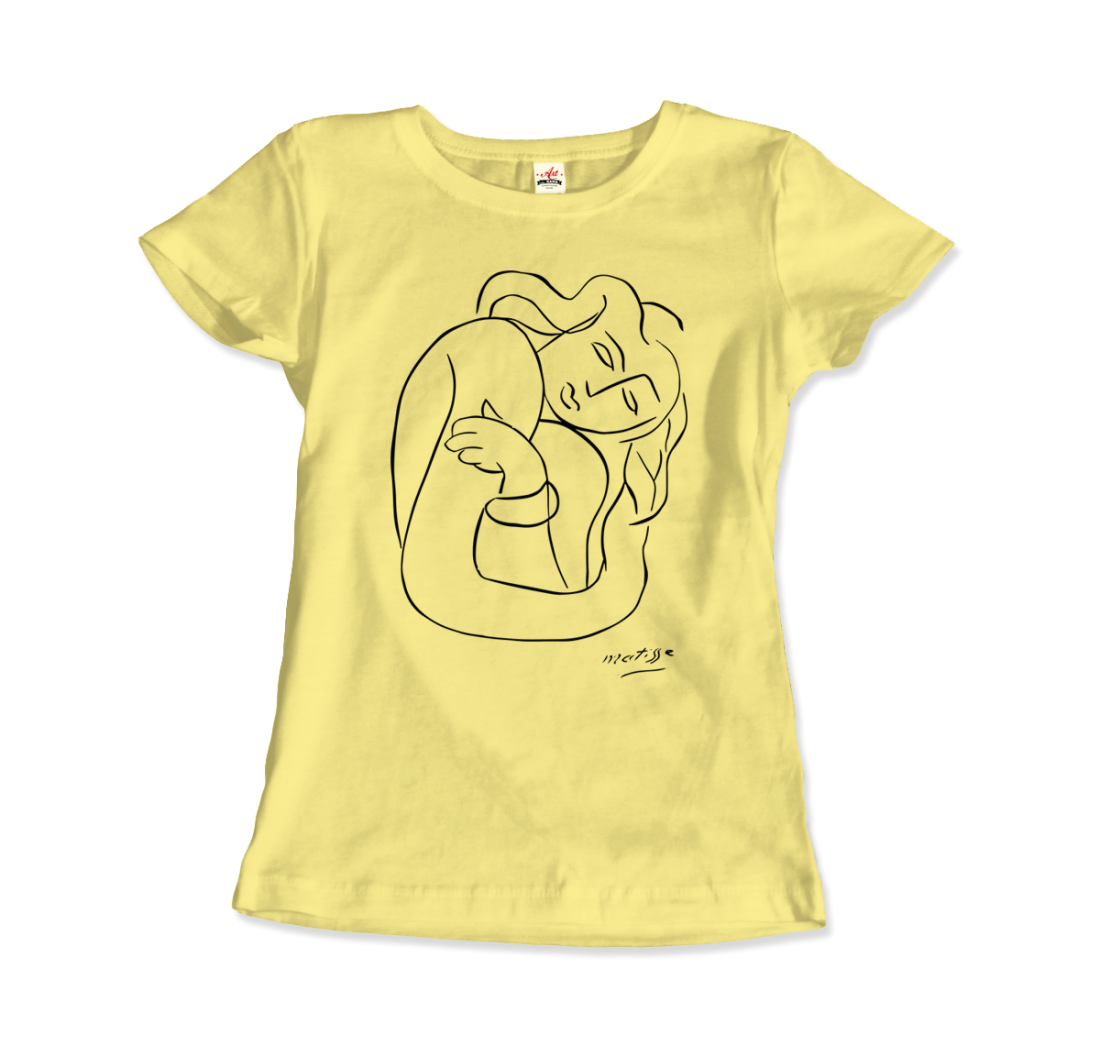 Henri Matisse Pasiphae 1944 Plate 2: Woman with Arms Crossed t-shirt by Art-O-Rama Shop