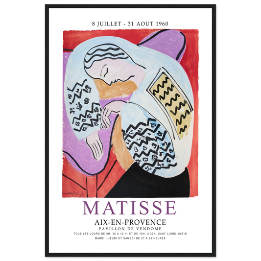 Henri Matisse the Dream Aix-En-Provence exhibition poster by Art-O-Rama Shop