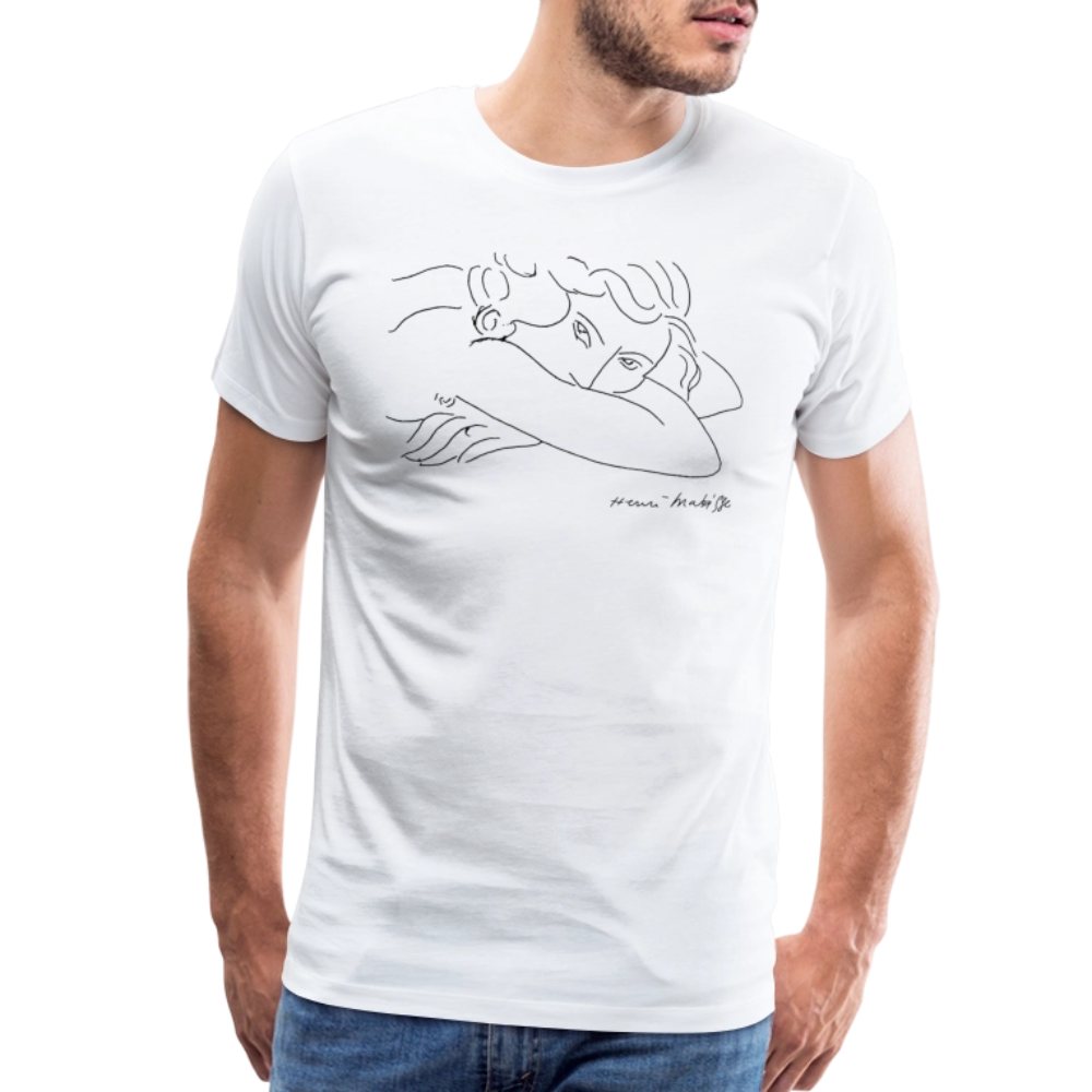 Henri Matisse Young Woman with Face Buried in Arms artwork t-shirt by Art-O-Rama Shop