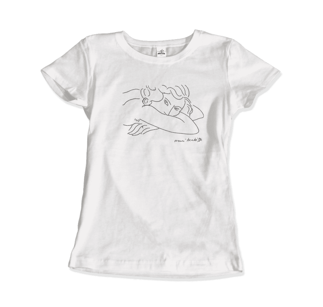 Henri Matisse Young Woman with Face Buried in Arms artwork t-shirt by Art-O-Rama Shop