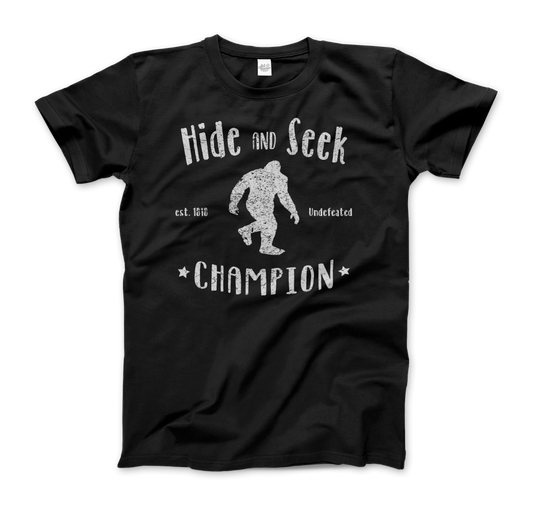 Hide and Seek Champion Bigfoot t-shirt by Art-O-Rama Shop